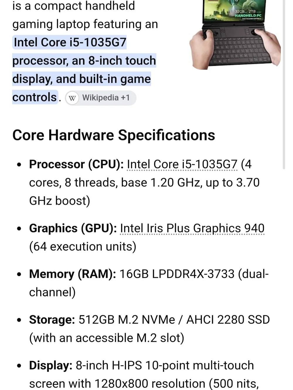Gpd Win Max Windows Gaming Handheald